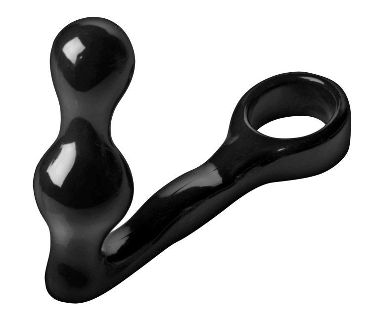 Spire Erection Enhancer and Anal Stimulator - - Ball and Cock Toys