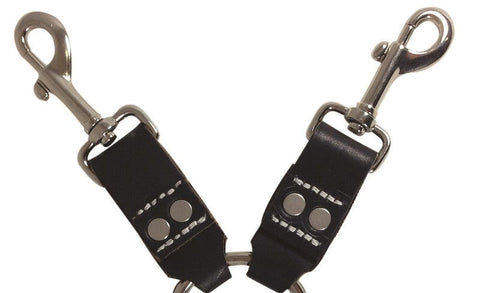 Sportsheets Edge Leather 6 Point Hog Tie - Spreaders and Hangers