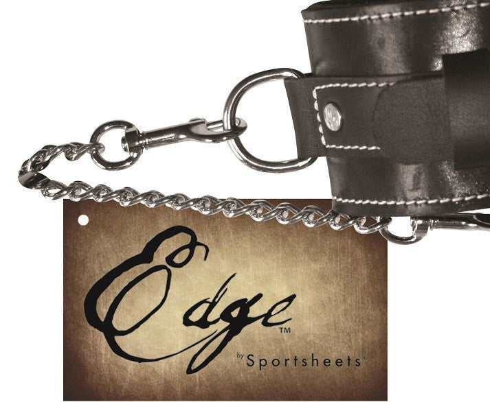 Sportsheets Edge Leather Arm / Thigh Restraints - - Cuffs And Restraints