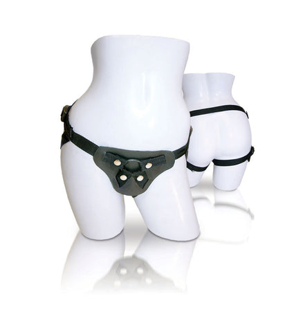 Sportsheets Latigo Leather Strap-On - Strap On Sextoys