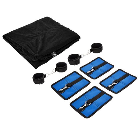 Sportsheets Queen Size Bed Sheet Cuff & Pad - Cuffs and Restraints