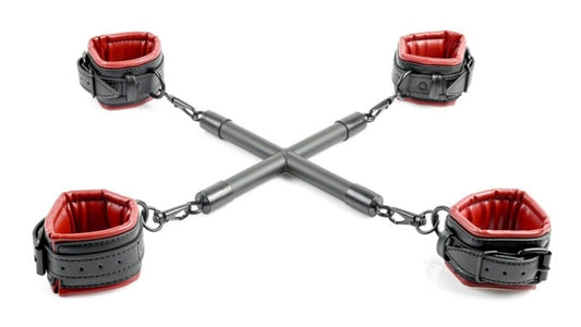 Sportsheets Saffron Hog Tie and Cuffs Set - Cuffs and Restraints