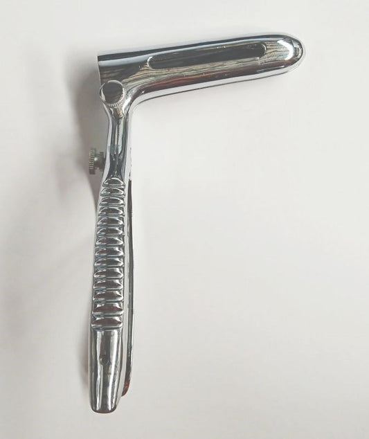 Spring Loaded Sims Rectal Speculum - Steel Sex Toys