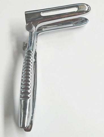 Spring Loaded Sims Rectal Speculum - Steel Sex Toys