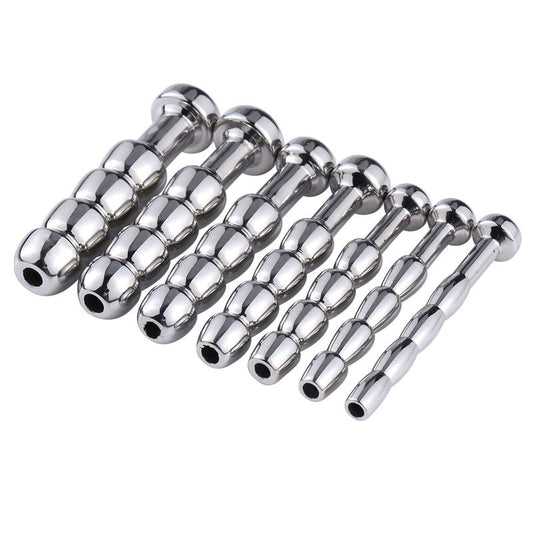 Steel 4 Balls Urethral Catheter - Penis Plugs