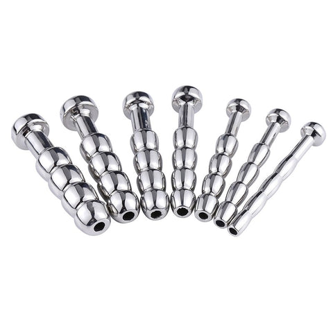 Steel 4 Balls Urethral Catheter - Penis Plugs