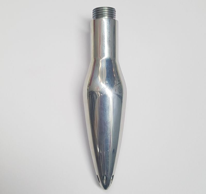 Steel Anal Douche Nozzle Attachment - - Steel Sex Toys