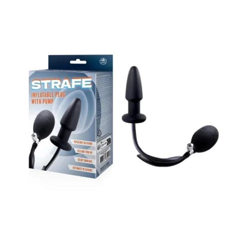 Strafe Inflatable Butt Plug with Pump - Inflatable Dildos and Vibrators