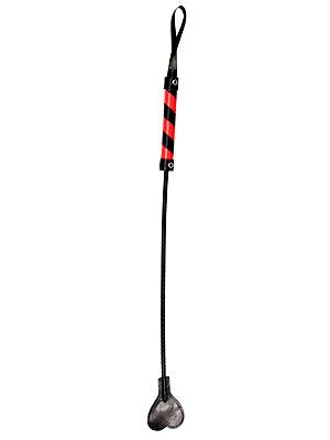 Striped PVC Bondage Crop - Whips And Crops