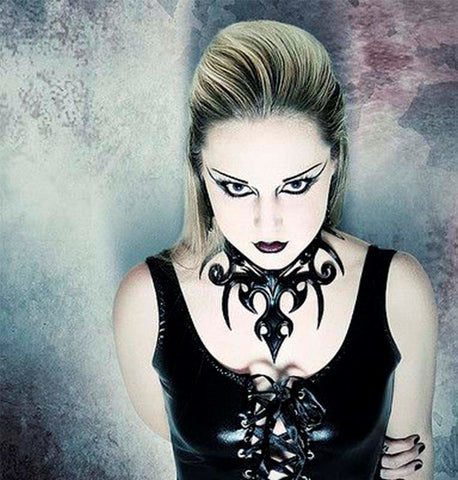 RoomFun's Adjustable Studded Silicone Collar - Kinky Comfort - Fancy Dress Ups