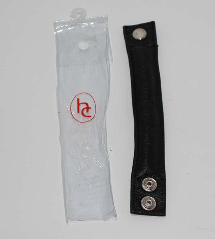 Subshop Single Weighted Leather Cock Ring - Ball and Cock Toys