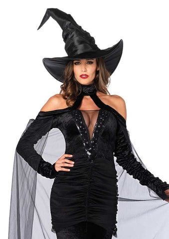 Bewitching Elegance - Leg Avenue's Sultry Sorceress Costume - Fancy Dress Ups