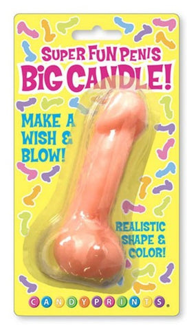 Super Fun Penis Big Candle - Bachelorette and Bucks