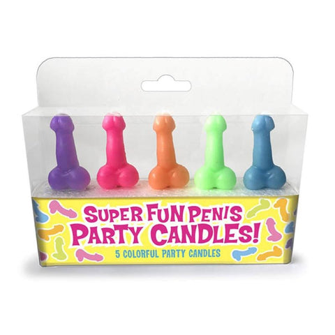 Super Fun Penis Candles - 5 Pack - Party Gifts and Novelties