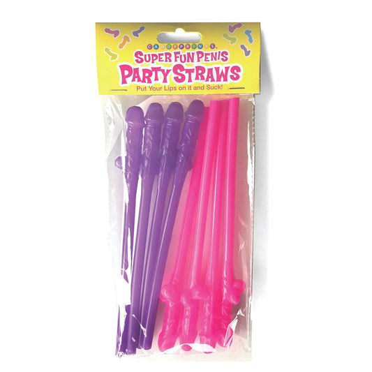 Super Fun Penis Party Straws - Party Gifts and Novelties