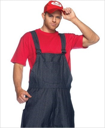 Super Plumber Costume - DIS - Fancy Dress Ups