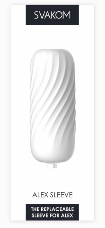 Svakom Alex Male Masturbator Replacement Sleeve - - Vibrator Accessories