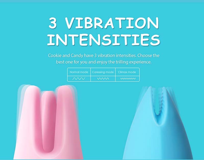 Svakom Cookie Foreplay Vibe - - Clit Ticklers and Pulsators