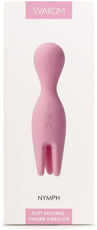 Svakom Nymph Multi Functions Foreplay Clitoral Vibrator - Finger and Tongue Vibrators
