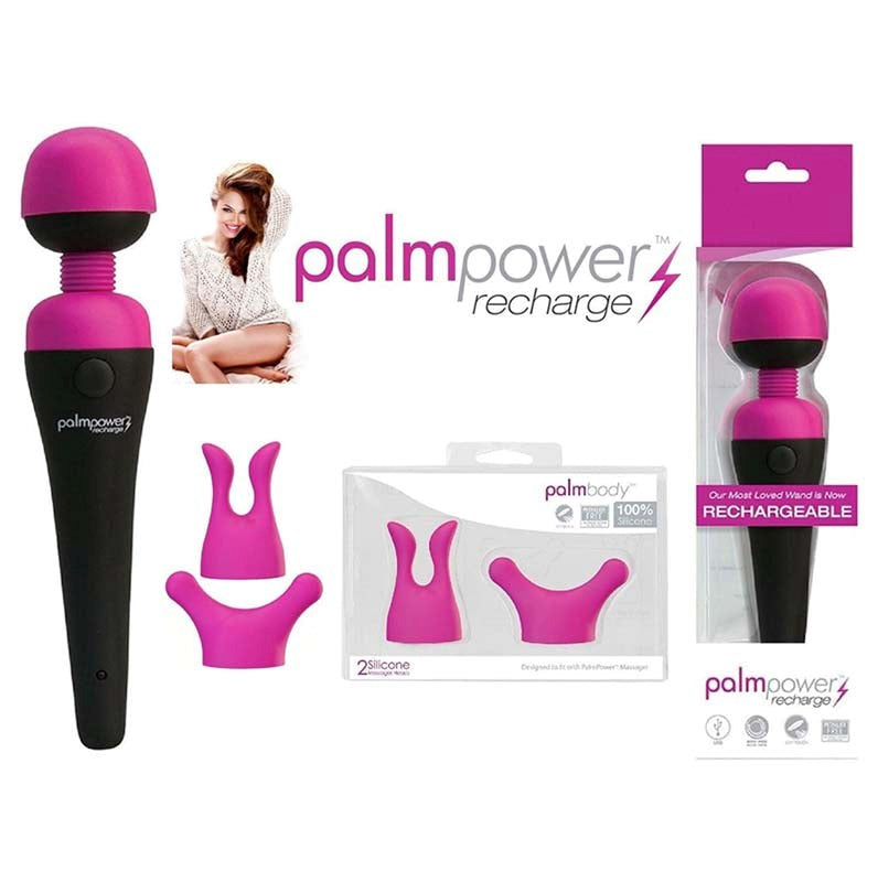 Swan Palm Pleasure Attachments - Vibrator Accessories
