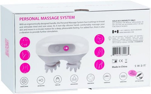 Swan Opalescent Massage Delight - 6 Soothing Settings - Luxury Sex Toys