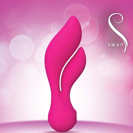 Swan The Feather - Dual Motor Bliss for G-Spot and Clitoral Ecstasy - Rabbit Vibrators