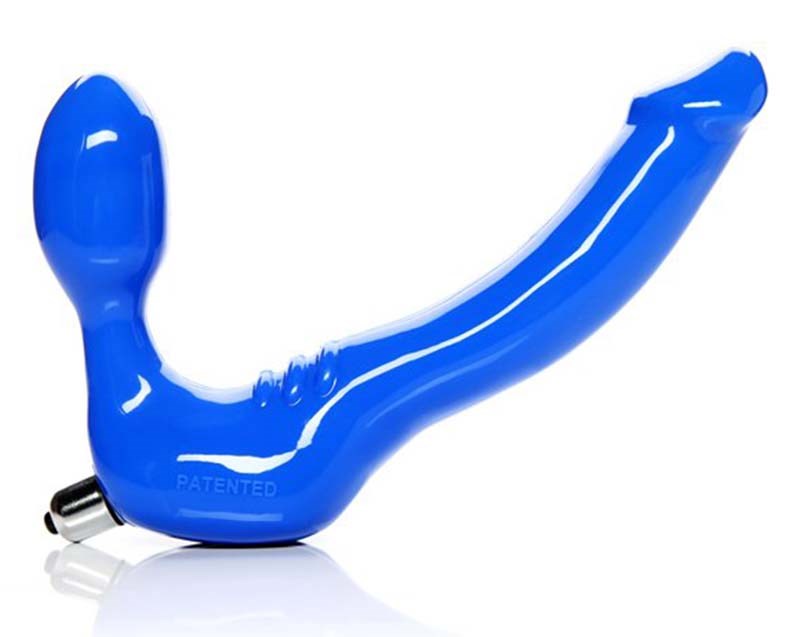 Tantus Feeldoe Slim Blue - - Strap On Sextoys