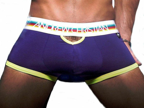 Teaser Boxer Purple Small - Mens Briefs And Boxers