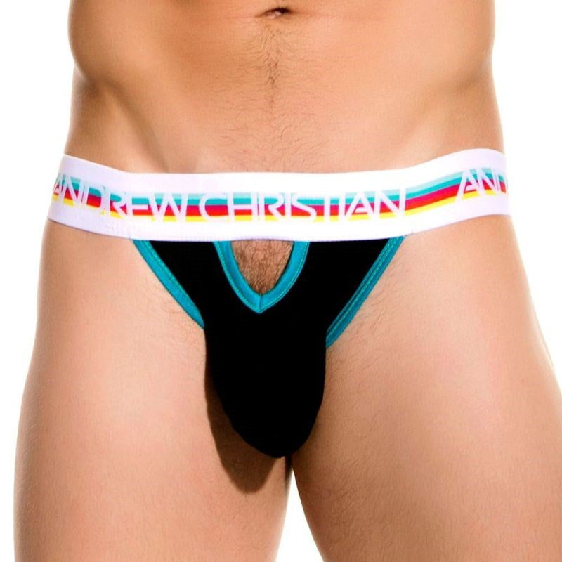 Teaser Bubble Butt Jock - Black - Jocks and G-Strings