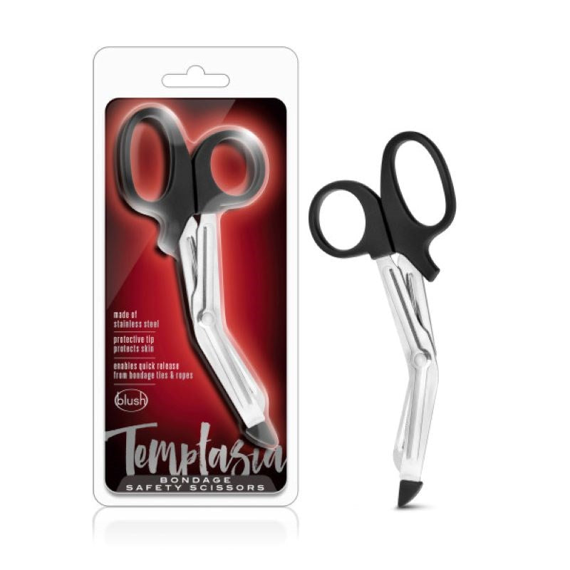 Temptasia Safety Scissors - Black - - Cuffs And Restraints