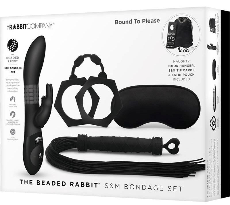 The Beaded Rabbit SnM Bondage Set - - Sex Kits