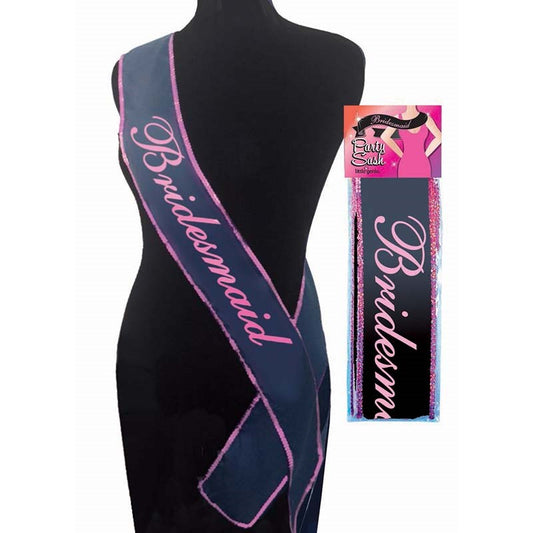 The Glamorous Bride's Maid Sash - Shine Bright on Your Special Day - Fancy Dress Ups