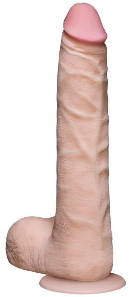 The Realistic Slim Cock with Balls UR3 Flesh 9 inch - - Realistic Dildos