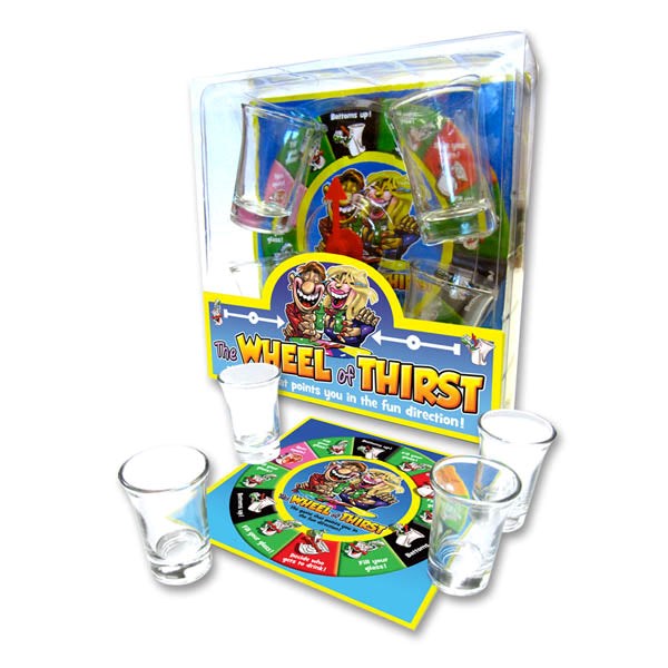 The Wheel of Thirst Adult Card Game - Sex Games, Coupons and Tricks