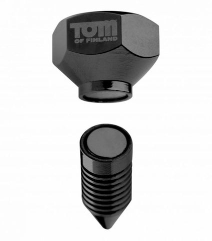 Tom of Finland Screw U II Magnetic Nipple Clamps - Nipple and Clit Clamps
