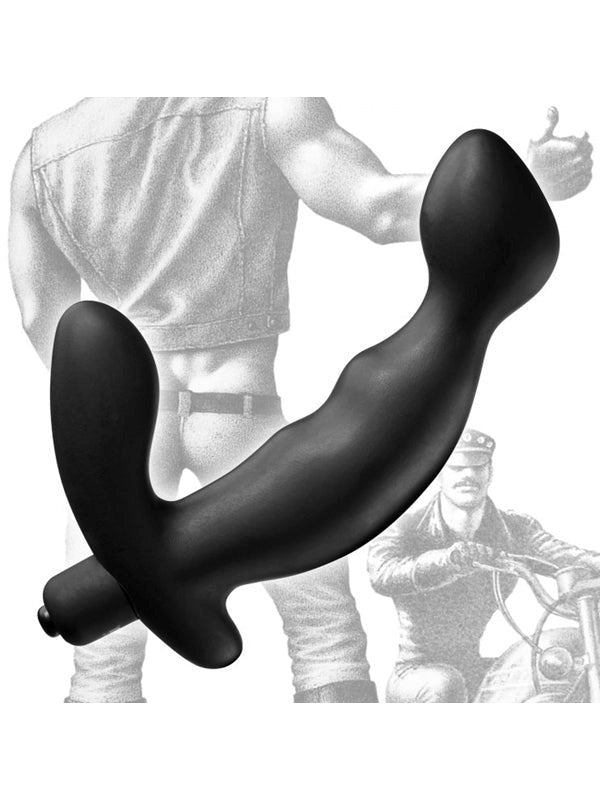 Tom of Finland Silicone P-Spot Vibe - - Prostate Toys