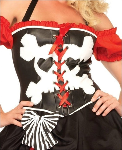 Treasure Island Temptress Sexy Adult Costume - Fancy Dress Ups
