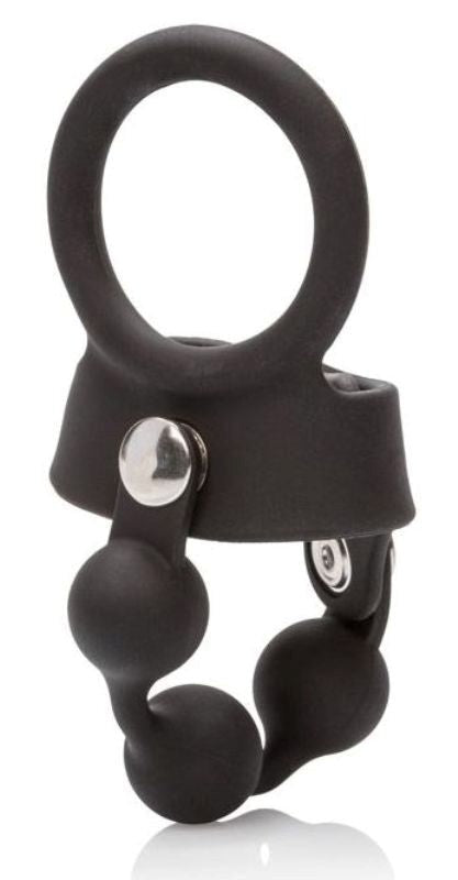 Tri-Snap Weighted Ball Spreader - Ball and Cock Toys