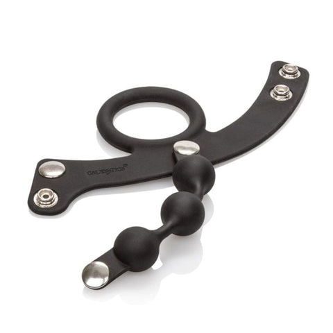 Tri-Snap Weighted Ball Spreader - Ball and Cock Toys