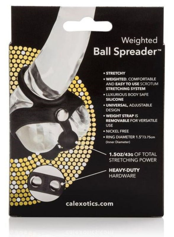 Tri-Snap Weighted Ball Spreader - - Ball and Cock Toys