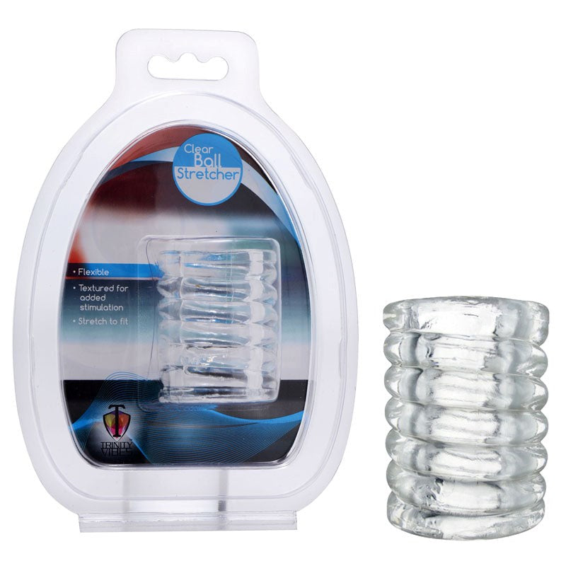 Trinity Spiral Ball Stretcher - - Ball and Cock Toys