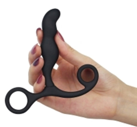 Ultimate Silicone P-Spot Teaser Black - Prostate Toys