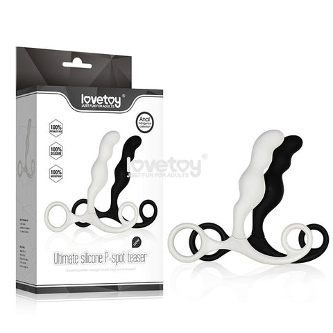 Ultimate Silicone P-Spot Teaser Black - Prostate Toys