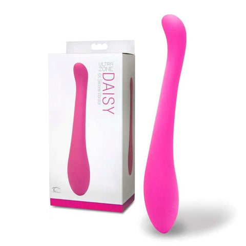 Sensual Bliss - UltraZone Daisy 6X Silicone Vibrator - G-Spot Vibrators