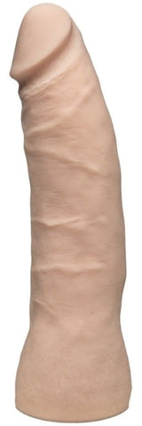 Doc Johnson Vac U Lock 7 Inch Thin Realistic Dong White - Strap On Sextoys