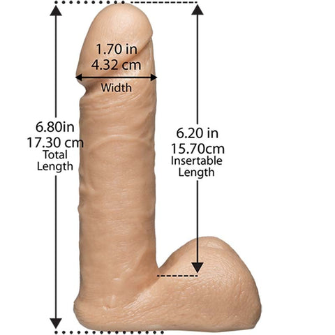 Vac-U-Lock 6 Realistic Cock - Realistic Dildos