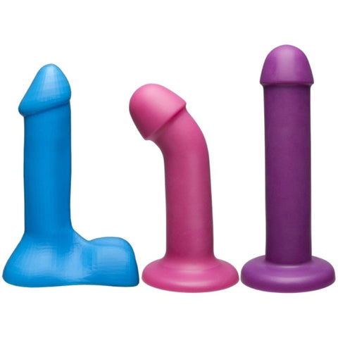 Vac-U-Lock Dual Density Silicone Truskyn Colors Set - Sex Kits