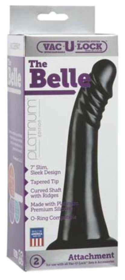 Vac-U-Lock Platinum Edition Belle - - Realistic Dildos