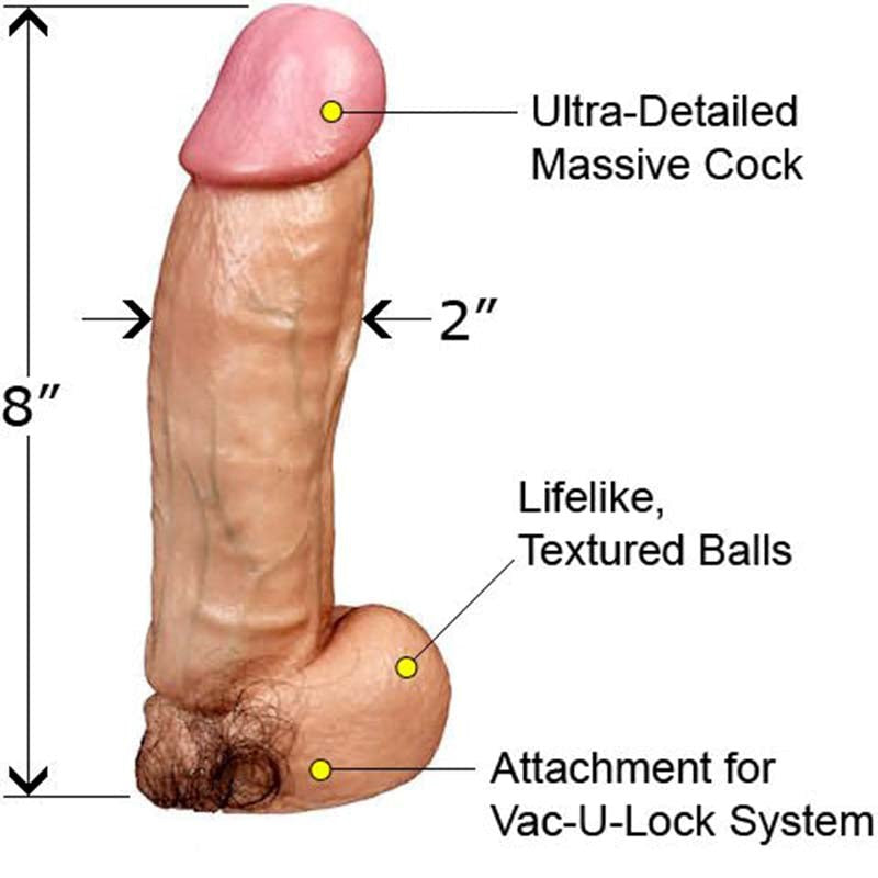 Vac-U-Lock Realistic Kong - - Realistic Dildos