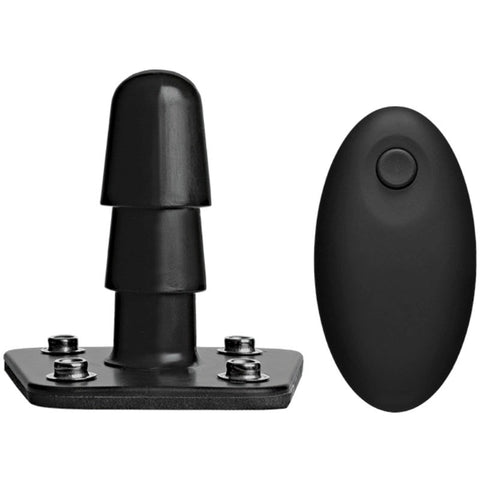 Vac-U-Lock Vibrating Plug with Wireless Remote - Strap On Sextoys